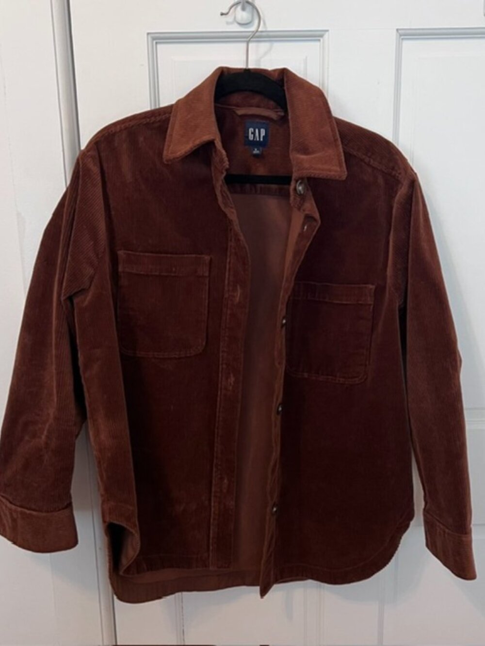 GAP Corduroy Oversized Button Up Shirt, Size S